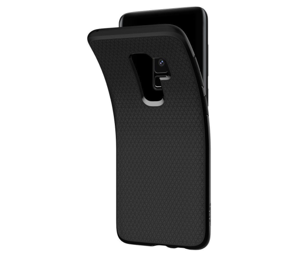 Etui Liquid Air do Samsung Galaxy S9+ czarne matowe - 417820 - zdjęcie 2